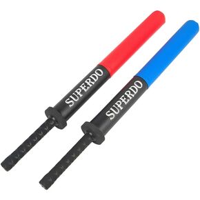 Superdo® Set of 2 Foam Sword for Kids Soft Toy Training Equipment 27.5-Inch Overall