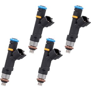 Fuel Injector 12 Holes Compatible with Mazda 3 2.0L 2.3L Mazda 5 2.3L Mazda 6 2.3L Mazda MX-5 Miata 2.0L Replaces OE 0280158103 FJ824 6M8G9F593BA L3G513250 (Set of 4)