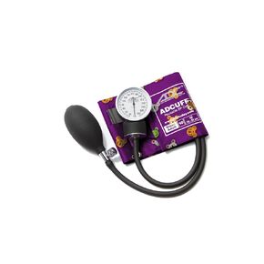 ADC 720-11ABK Diagnostix Model 720 مقياس ضغط الدم اللاسائلي للجيب الاحترافي مع الكفة المصنوعة من النايلون لضغط الدم، للبالغين، أسود