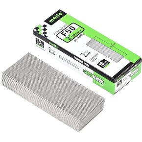 meite 18 Gauge Stainless Steel Brad Nails, 2 Inch 18GA Brad Nails, 304 Stainless Steel Small Finishing Nail Gun Nails for Pneumatic, Electric Brad Nailer Gun (2,000 Counts)
