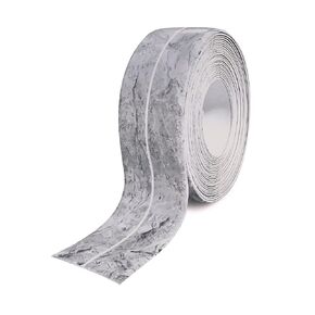 1.5" * 16.4' Kitchen & Bath Tape Caulk Strip, Upgraded Acrylic Glue PVC Self Adhesive Waterproof Caulking Sealing Tape, Decorative Sealant Trim for Kitchen Sink Toilet Bathtub (White 5M)