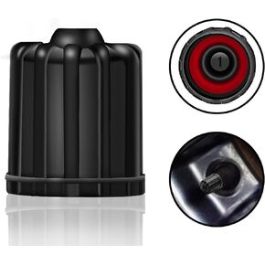 Gray tire Valve stem caps Plastic for tire Pressure Monitoring System(TPMS) Replacement Valve stem Kits air dust stem Covers tire caps Universal fit Car, SUV, Truck Tire Valves(20 Pack)