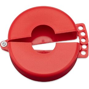7103 RecycLockout Gate Valve Lockout, USA Made Recycled Plastic, Covers 1 to 2.25 Inch Valves