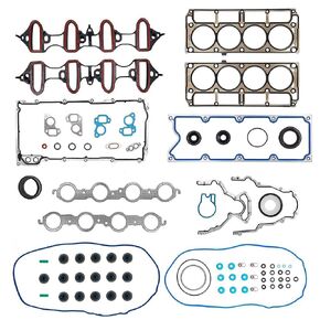 HS26191PT CS9284 MLS Engine Gasket Kit Compatible with 2002-2011 Silverado Tahoe Avalanche Express Suburban, GMC Sierra Savana Yukon Envoy, B-UIC.k Cadillac Isuzu 4.8L 5.3L V8