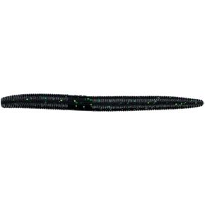 Gary Yamamoto 5'' SENKO BLUE BLACK W/ LARGE CHARTREUSE FLAKE (10 PACK)
