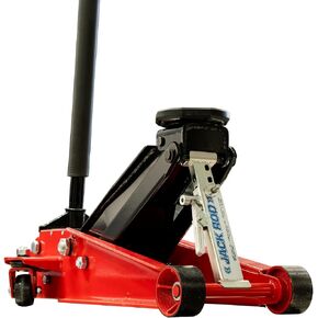 Jack Rod - Easy to Use Floor Jack Safety Tool. Rated for 3.5 Tons. Squeeze to Extend, Locks Automatically Squeeze to Remove. SUV, Truck, Car Jack NOT Included