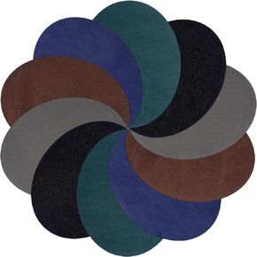 Elbow Patches for Sweaters 10pcs, Sew-On Fabric Repair Patch Oval Elbow Knee Patches for Puffer Down Jackets Shirts Trousers Coat Clothing Holes Fixing
