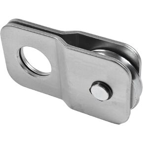 HiGear Heavy Duty 4 Ton 8800 lb. Capacity Universal Silver Nickel Plated Snatch Block Recover Winch Pulley ATV UTV by Alfa Wheels