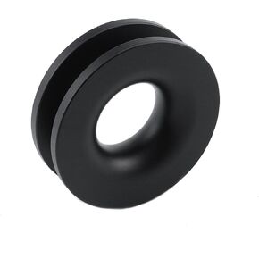 Winch Snatch Recovery Ring, 41,000lbs Strength Breaking Snatch Recovery Ring Snatch Block Pulley-Black in Saudi Arabia
