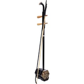 Beginner Chinese 2 Strings Violin, 32 inch Traditional National Instruments Erhu for Beginner Entry Level,Hand-Carved Ethnic Musical Instruments
