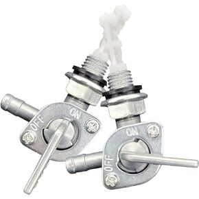 28-1783-V Generator Petcock Fuel Tank Shut off Valve Fit for EU1000i EU2000i EU3000i Yamaha EF2000iSv2, EF6300iSDE Threads M10 x 1.25 (2/pack)
