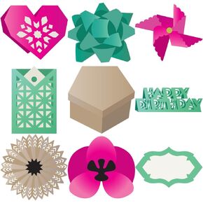 Cricut 2002470 Pretty Packages Cartridges