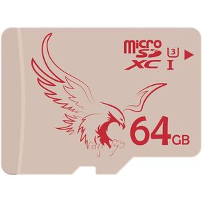 64GB microSD Card Class 10 SD Memory Card UHS-1 for Camera/Drone/Dash Cam (64GB U1)