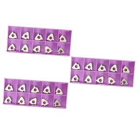 3pcs Set 10 CNC Threading Blade Carbide Inserts Carbide Inserts Shim Industrial CNC Lathe Tools 16ir Ag60 Carbide Insert Turning Tool Carbide Turning Tools Metal Indexable