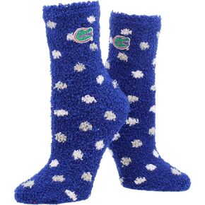 TCK NCAA College Fuzzy Socks For Women & Men, Warm and Cozy Socks Womens Licensed University Sock