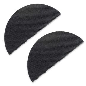 TGR Half Moon Hand Sanding Pad - Hook and Loop (2 Pack) (6 inch)