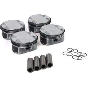 12578324 Engine Pistons & Rings Kit Fits for 2012-2017 Terrain 2.4L, Fits for 2011-2018 2010-2017 Equinox 2.4L, Replace OE 12578324