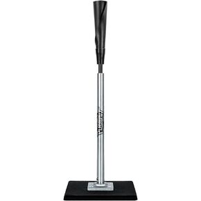 Portable Batting Tee for Baseball/Softball, Height Adjustment from 25-37 inch,Easy Transport Premium Baseball Tee with Rubber Top,Heave Duty Base Hitting Tee for Kids/Youths/Adults