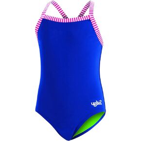 بدلة سباحة Dolfin Uglies للفتيات قطعة واحدة - أشرطة متقاطعة