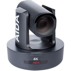 AIDA PTZ4K-NDI-X12 Broadcast/Conference NDI HX 4K NDI 12x Zoom PTZ Camera, Black