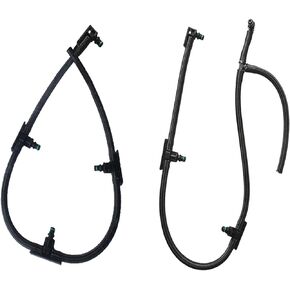 WFLNHB Diesel Fuel Line Return Kit Fuel Injector Return Line Kit Replacement for 6.6L LLY Duramax Diesel Pickup Truck Engines 2004.5-2010