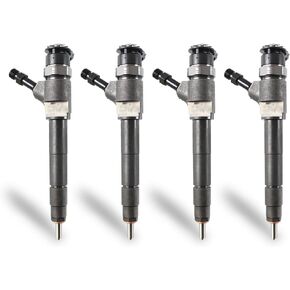0445110250 Fuel Injector 4PCS Fit for 2006-2011 Ranger, for Mazda BT-50 Engine Aftermarket Parts Replace OE WLAA-13-H50 0986435123