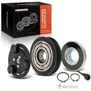 A-Premium A/C Compressor Clutch Kit Fit for Nissan Altima 3.5L 2002-2006, Maxima 3.5L 2003-2007