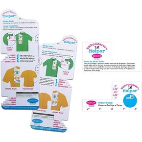 Embroiderer's Helper Bundle for Placing Machine Embroidery Designs in Saudi Arabia