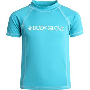 Body Glove Boys' Rash Guard Shirt - UPF 50+ Quick Dry Sun and Sand Protection Swim Shirt - Swimwear for Kids (5-14)
