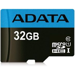 ADATA Premier 32GB microSDHC/SDXC UHS-I Class 10 Memory Card with Adapter Read up to 85 MB/s (AUSDH32GUICL10 85-RA1)