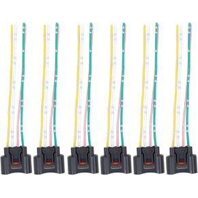 NewYall Pack of 6 Ignition Coil Connector Plug Harness for Chevrolet Prizm 2000-2002 for Pontiac Vibe 2003-2010 for Scion tC 2005-2010 for Scion xB 2004-2006 2008-2015 for Lexus for Toyota 1998-2017