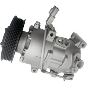 RYC Automotive Air Conditioning Compressor AGG324 (Fits Hyundai Accent 1.6L 2012-2017; Fits Kia Rio 1.6L 2012-2017. Only Fits Vehicles With Automatic Temperature Control)