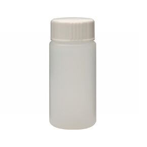 Wheaton 986702 HDPE 20mL Liquid Scintillation Vial, with Urea Metal Foil Lined Screw Cap Attached (Case of 500)
