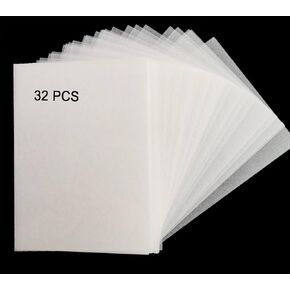 Heat Shrink Plastic Sheets, 32PCS Sanded Shrink Art Film Papers, 7.9x5.7inch - Crafts for Kids, DIY Ornaments & Keychains