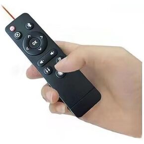 Laser Remote Control Demo Remote Control Wireless Presenter Laser Pointer Page Turning Pen Hyperlink Version Multimedia PPT Flip BT Connection