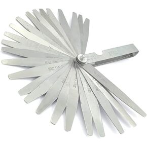 Feeler Gauge Metric Size Stainless Steel Quality Precision 26 Blades Hand tools in Kuwait