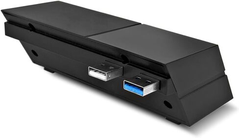 TNP Products for PS4 USB Hub 5 Port USB 3.0 2.0 High Speed Expansion Hub Charger Controller Adapter Connector for Sony Playstation 4 Gaming Console [Playstation 4] in Saudi Arabia