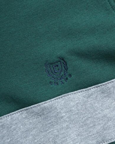 سترة صوفية للأولاد من Chaps - بلوفر كلاسيكي من الفلانيل بسحاب ربع سنوي - سترة برقبة وهمية للأولاد (S-XL) in Kuwait