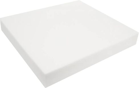 FoamTouch Upholstery Foam Cushion High Density 1" Height x 24" Width x 24" Length Made in USA in Kuwait
