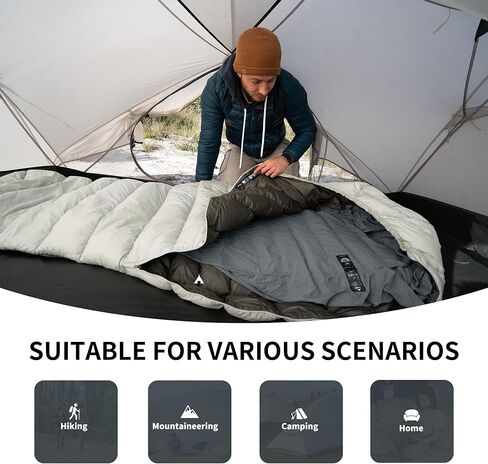 بطانة حقيبة نوم خفيفة الوزن وقابلة للغسل بوزن 4.5 أونصة من Naturehike، كيس نوم خفيف الوزن للبالغين وملاءات سفر لحقائب الظهر والفنادق والتخييم وبيوت الشباب، ZY20 in Saudi Arabia