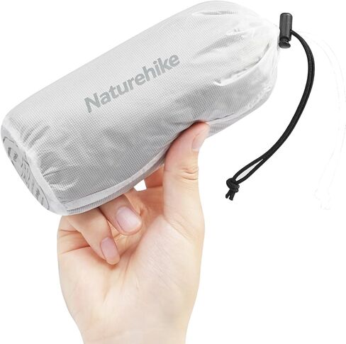 بطانة حقيبة نوم خفيفة الوزن وقابلة للغسل بوزن 4.5 أونصة من Naturehike، كيس نوم خفيف الوزن للبالغين وملاءات سفر لحقائب الظهر والفنادق والتخييم وبيوت الشباب، ZY20 in Saudi Arabia