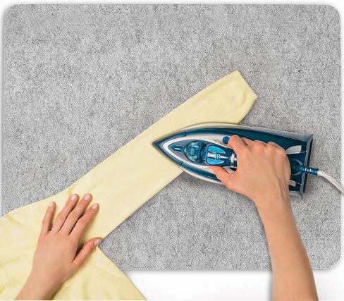 Wool Pressing Mat for Quilting, 100% Wool from New Zealand, Portable Felted Wool Ironing Mat Pad Blanket for Quilter, Sewing, Quilting Supplies and Notions 15''x12'' in Kuwait