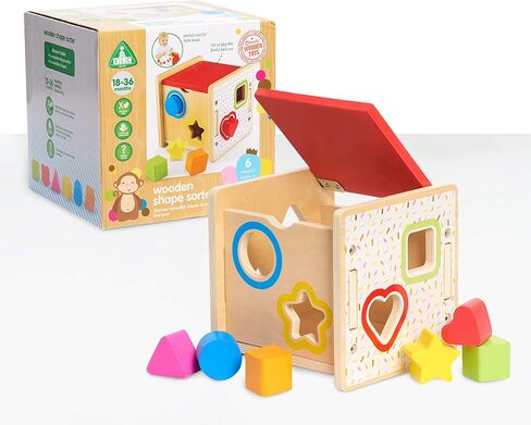 Early Learning Centre Wooden Hammer Bench, Hand Eye Coordination, Stimulates Senses,, Kids Toys for Ages 18 Month, Amazon Exclusive in Saudi Arabia