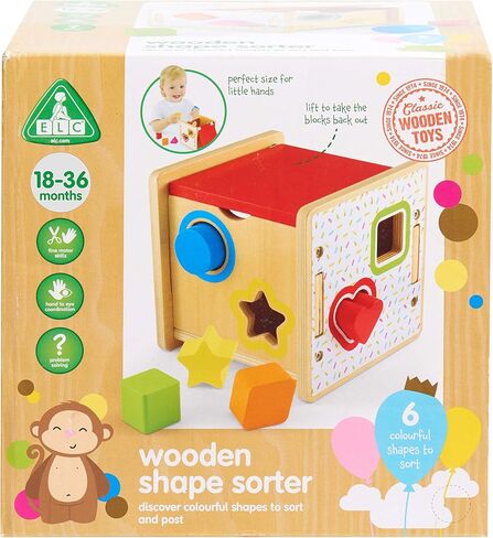 Early Learning Centre Wooden Hammer Bench, Hand Eye Coordination, Stimulates Senses,, Kids Toys for Ages 18 Month, Amazon Exclusive in Saudi Arabia
