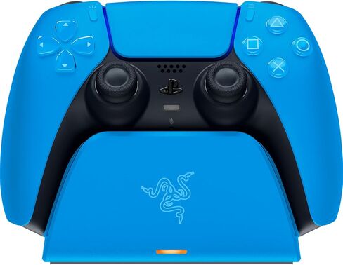 Razer Quick Charging Stand for PlayStation 5: - Curved Cradle Design - Matches PS5 DualSense Wireless Controller - One-Handed Navigation - USB Powered - Black (Controller Sold Separately) in Saudi Arabia