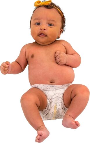 Overnight Baby Diapers, 12+ Hour Use, Size 1 (8-14 lbs), 80 Count, Disposable Baby Diapers, Night Time Skin Protection in Saudi Arabia