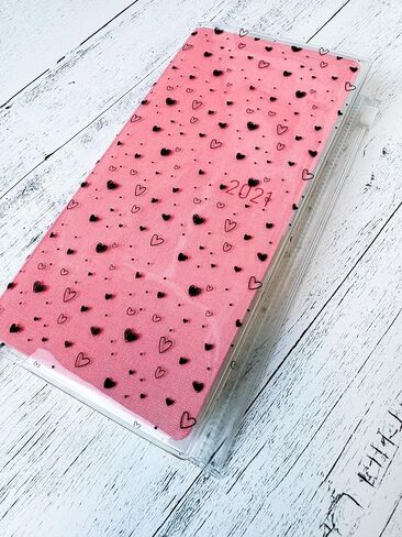 غطاء دفتر مخطط شفاف لأسابيع Hobonichi/A5/A6 مع جيب مدمج بسحاب، متين ومقاوم للماء (شفاف، A6 - A) in Kuwait