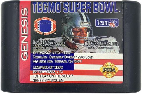 Tecmo Super Bowl - Sega Genesis (متجدد) in Saudi Arabia