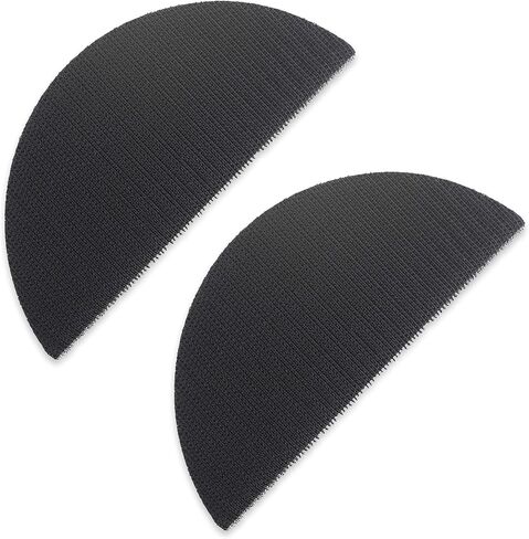 TGR Half Moon Hand Sanding Pad - Hook and Loop (2 Pack) (6 inch) in Saudi Arabia