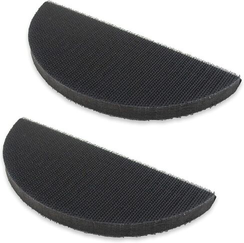 TGR Half Moon Hand Sanding Pad - Hook and Loop (2 Pack) (6 inch) in Saudi Arabia